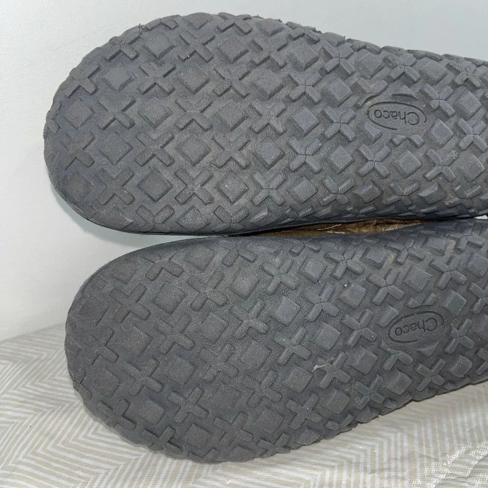 Chaco Ramble Puff Kids Booties Slippers Size 2 EU 33 Trekking Brown Sherpa‎ Warm
